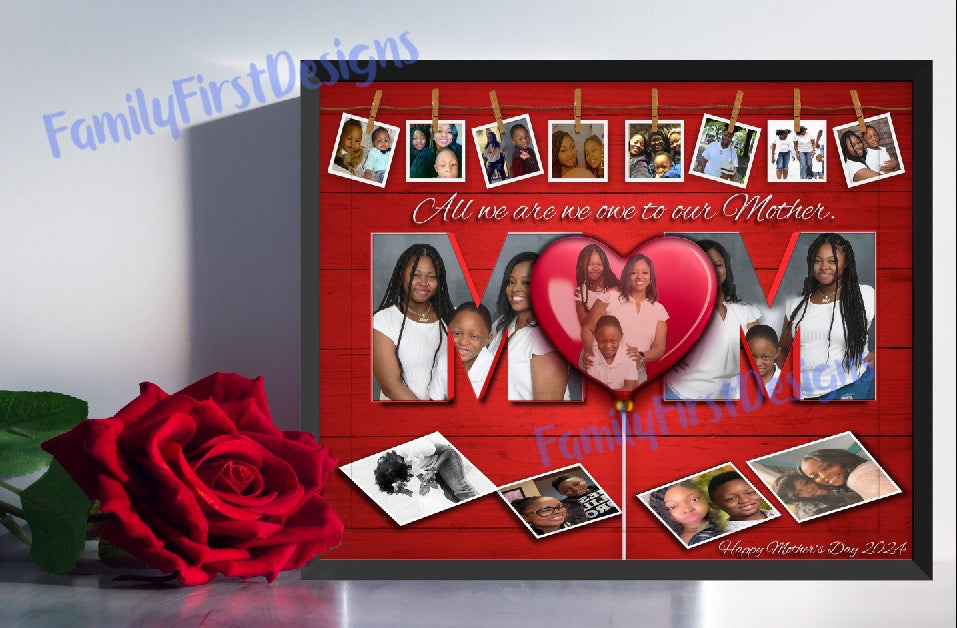 Mother’s Day Photo and Frame