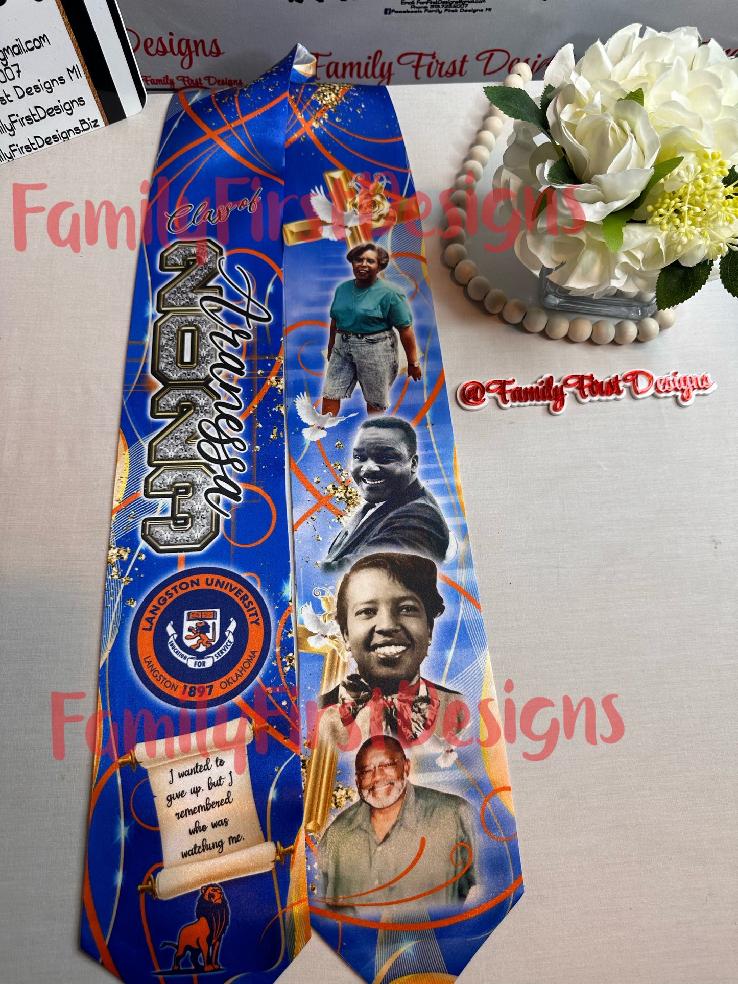 Custom Graduation Stole