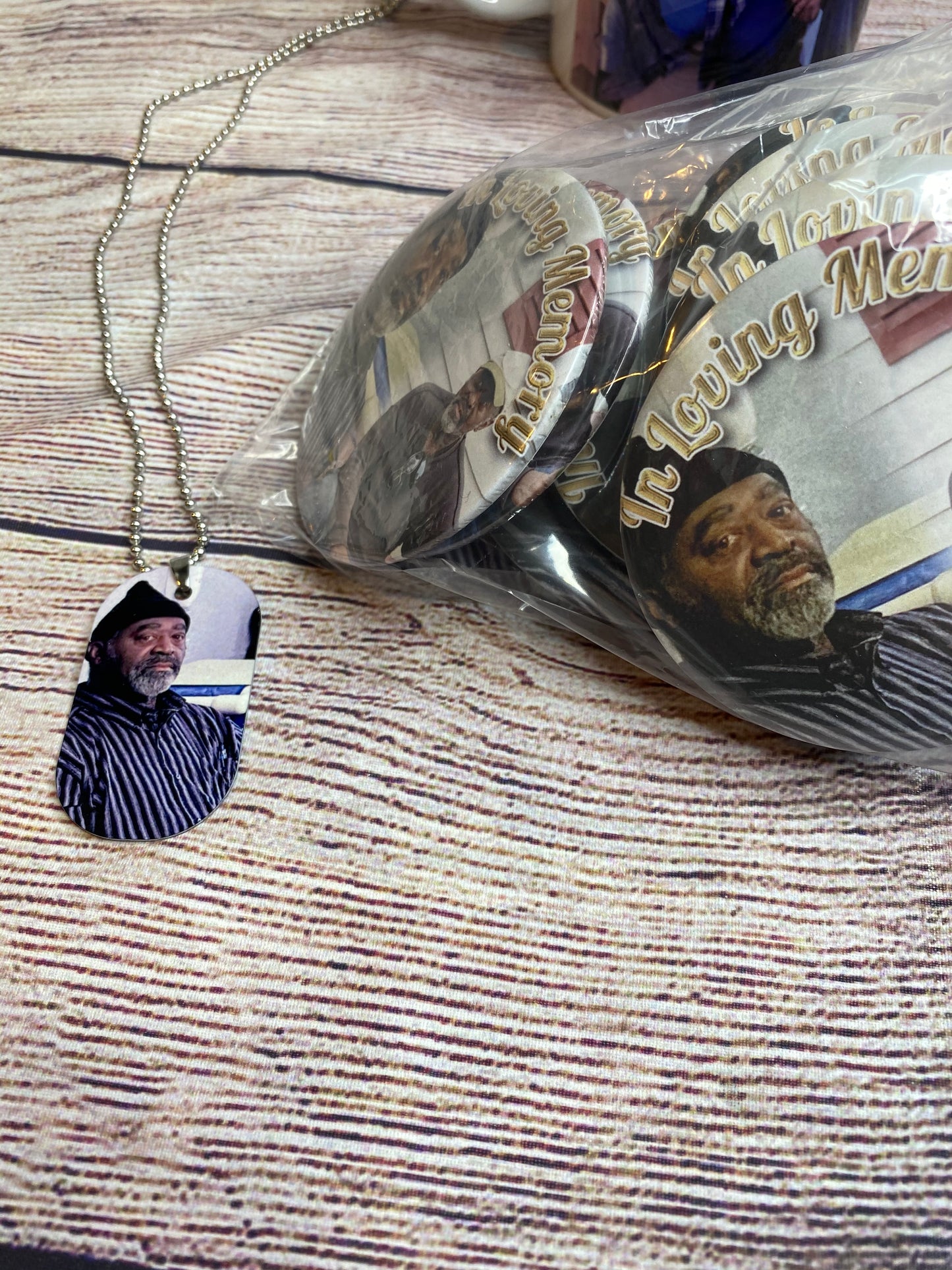 Photo 2-sided Dog Tag