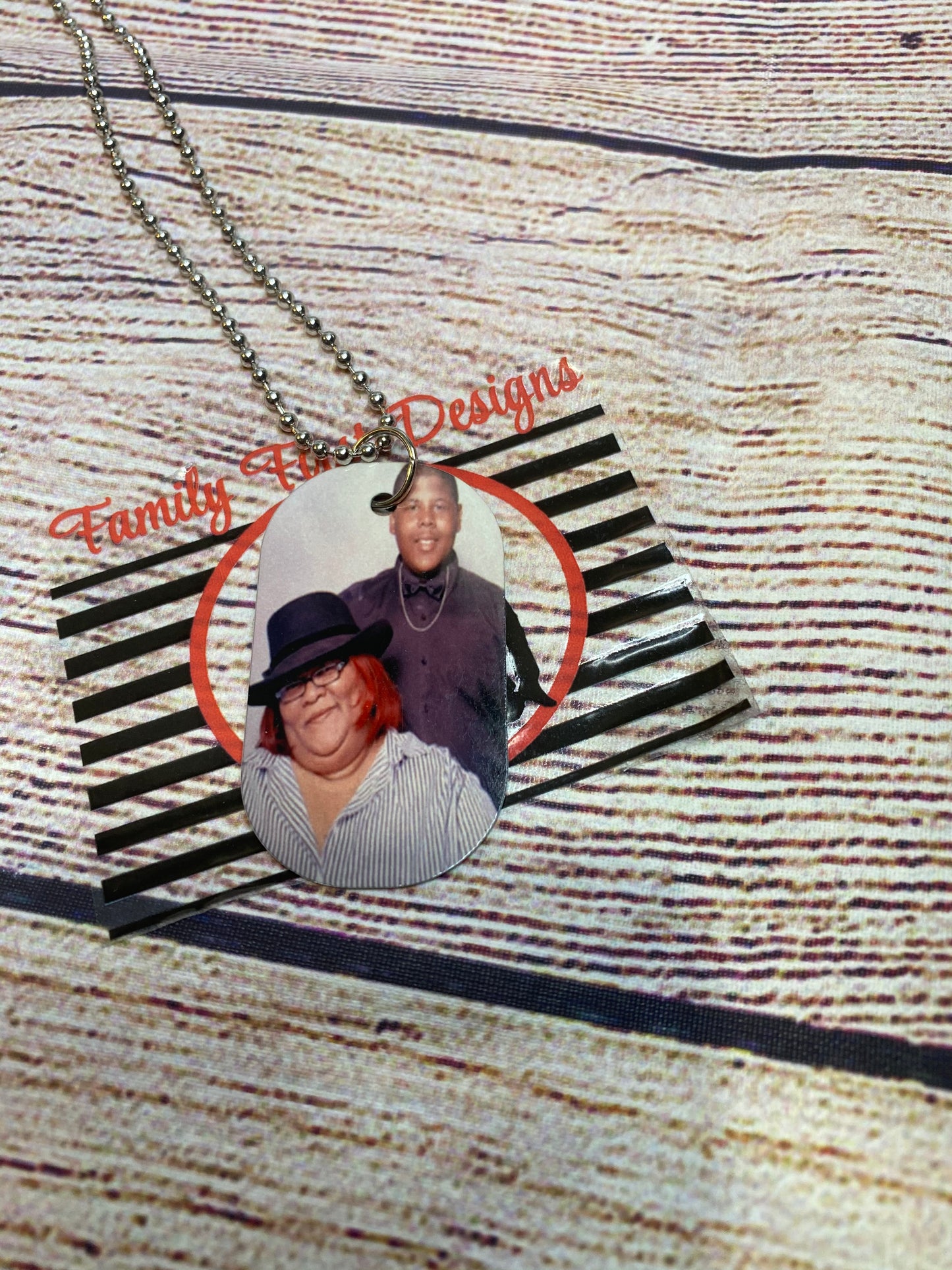 Photo 2-sided Dog Tag