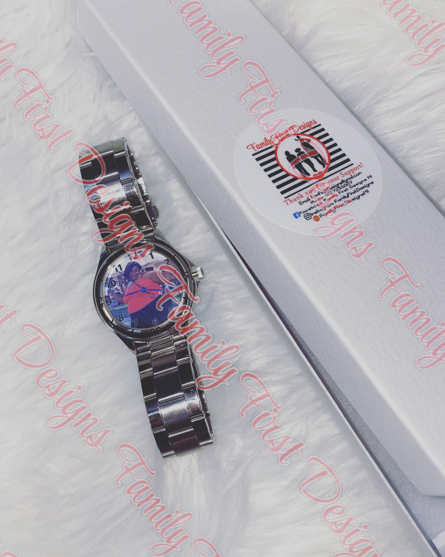 Men’s Photo Watch - Family First Designs LLC