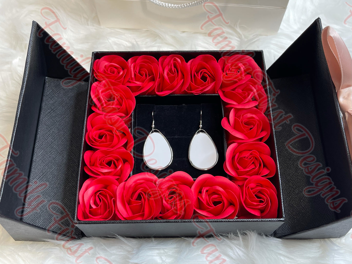 Soap Rose Jewelry Gift Box