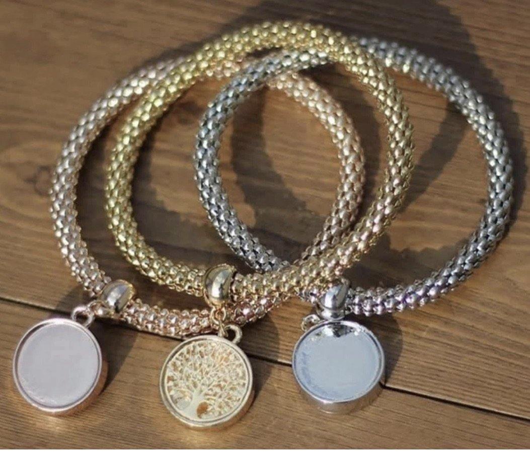 Stretchy Photo Bracelet - Family First Designs LLC