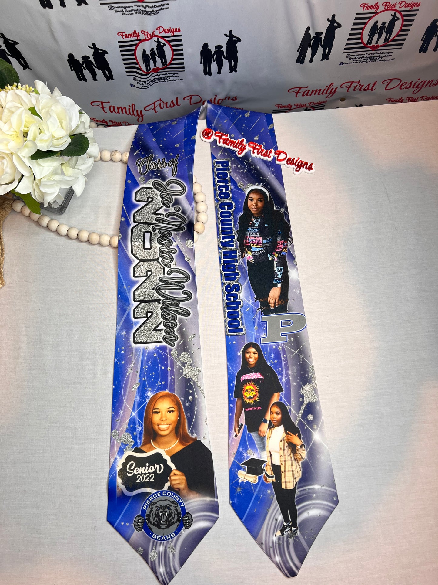 Custom Graduation Stole