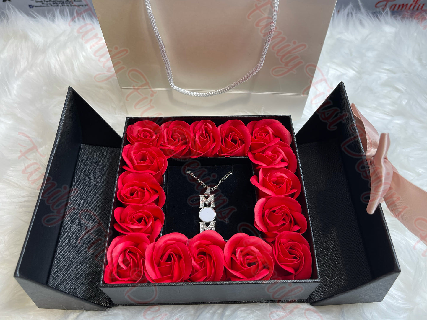 Soap Rose Jewelry Gift Box