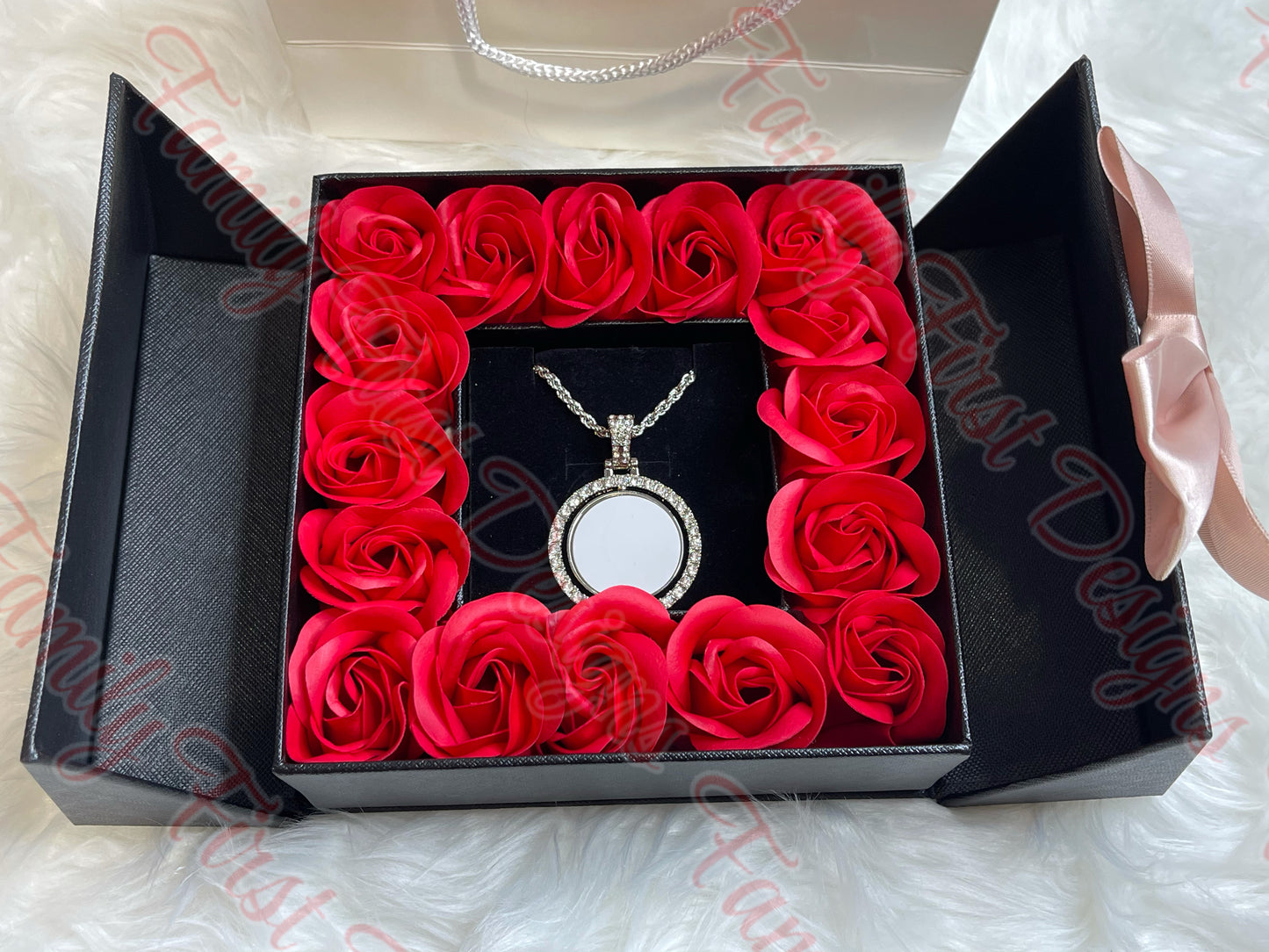 Soap Rose Jewelry Gift Box