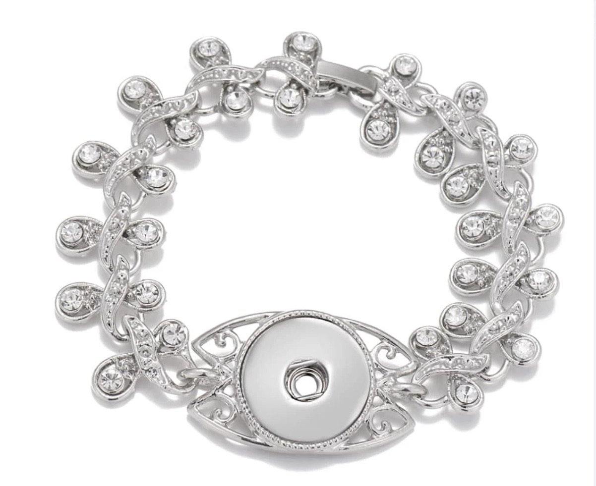 Beauty is in the Eye Photo Snap Bracelet - Family First Designs LLC