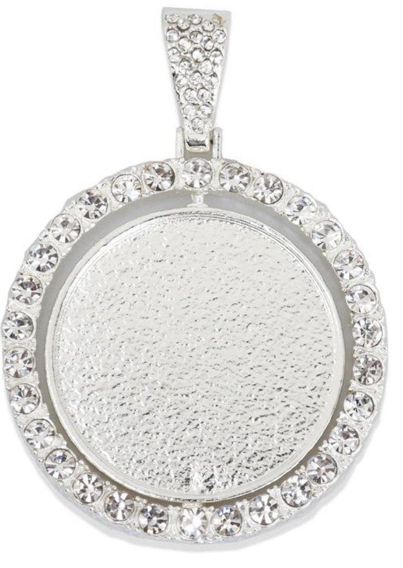 Double Sided Rotating Photo Necklace - Family First Designs LLC