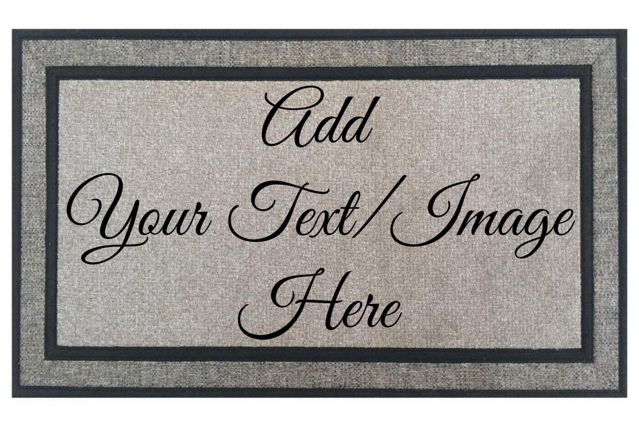 Custom Welcome Mat - Family First Designs LLC