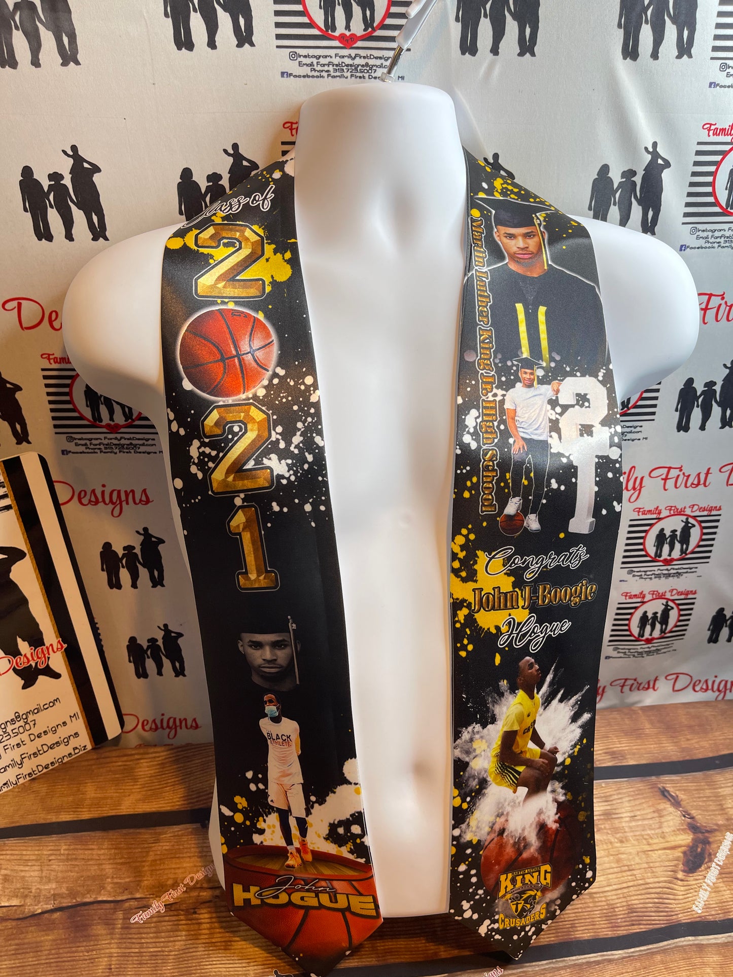 Custom Graduation Stole