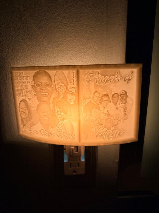 Custom 3D Photo Night Light