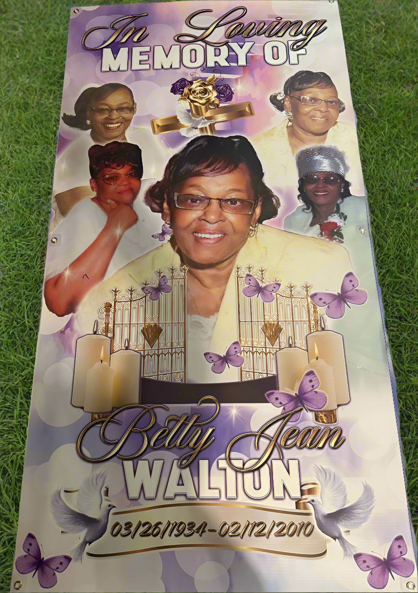 Custom Grave Blanket