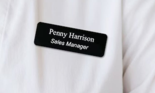 Custom Laser Engraved Name Tag