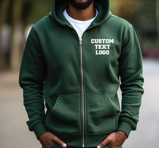 Custom Zip Hoodie