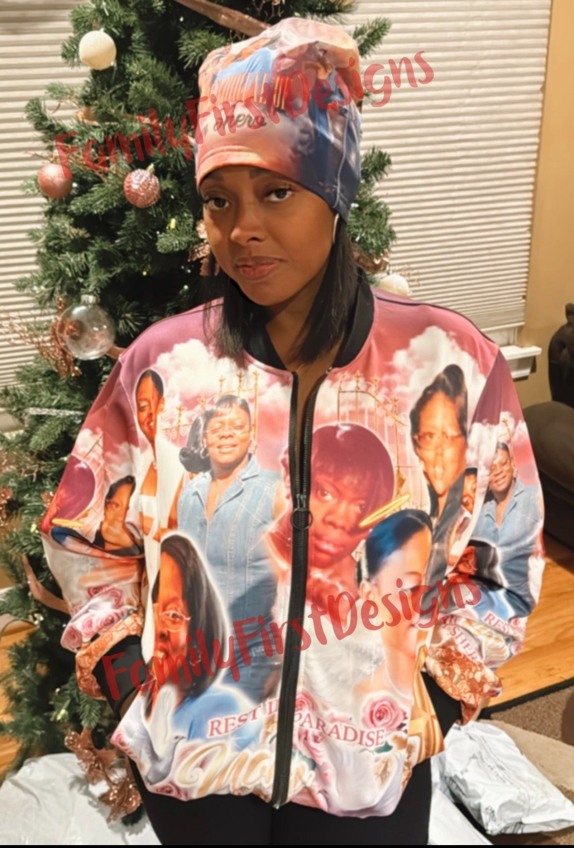 Women’s Custom All Over Print Bomber Jacket