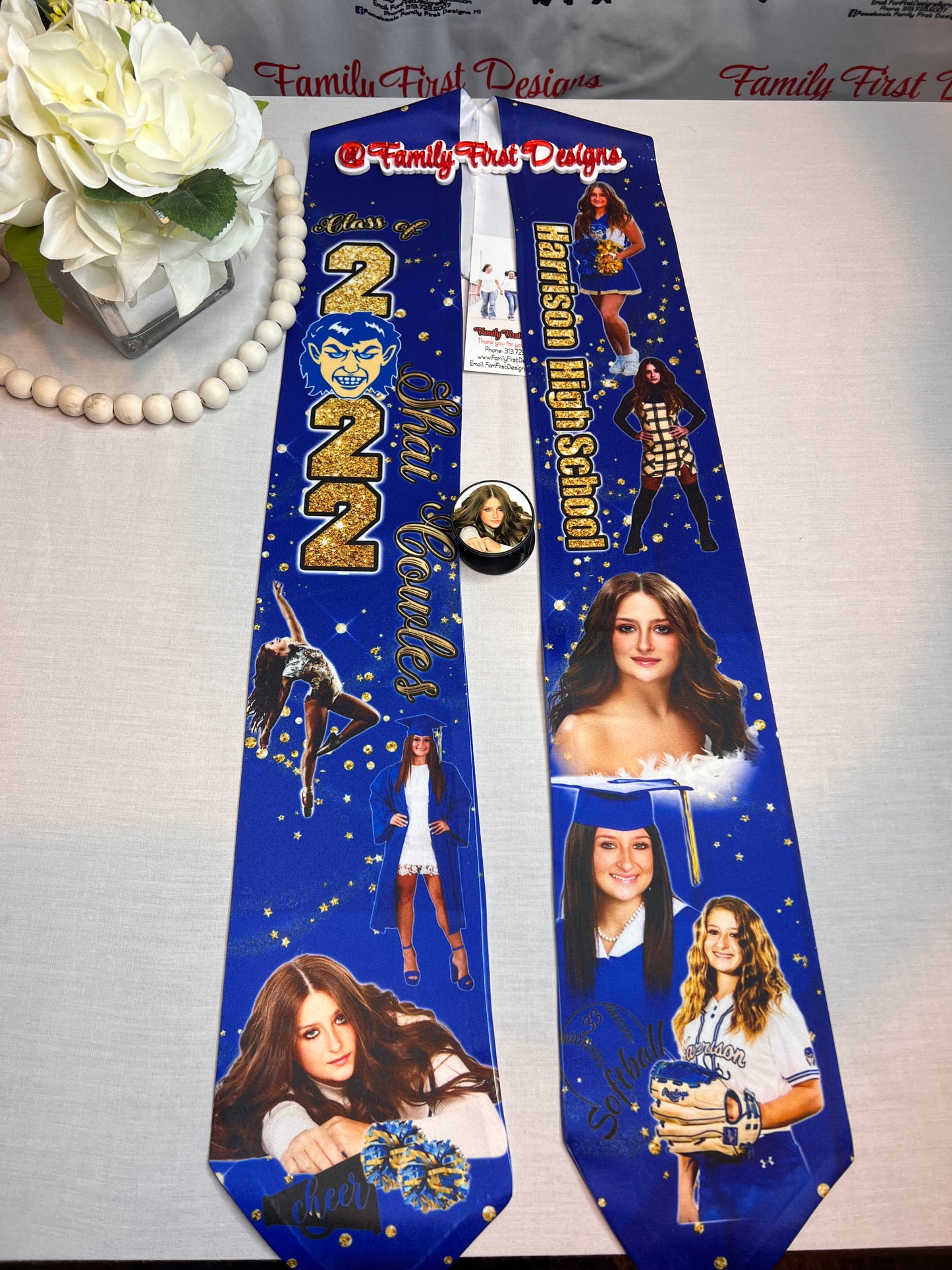 Custom Graduation Stole
