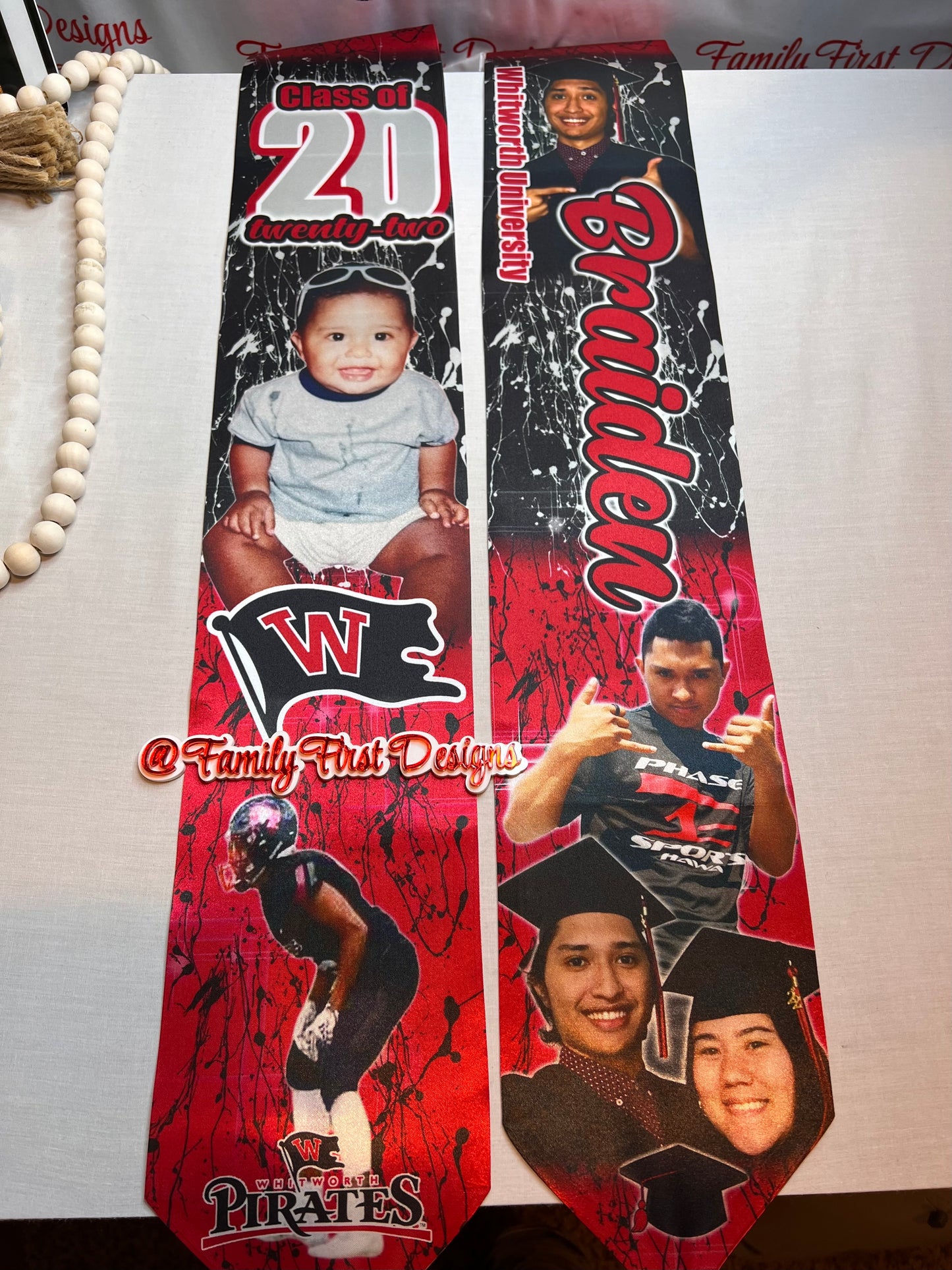 Custom Graduation Stole