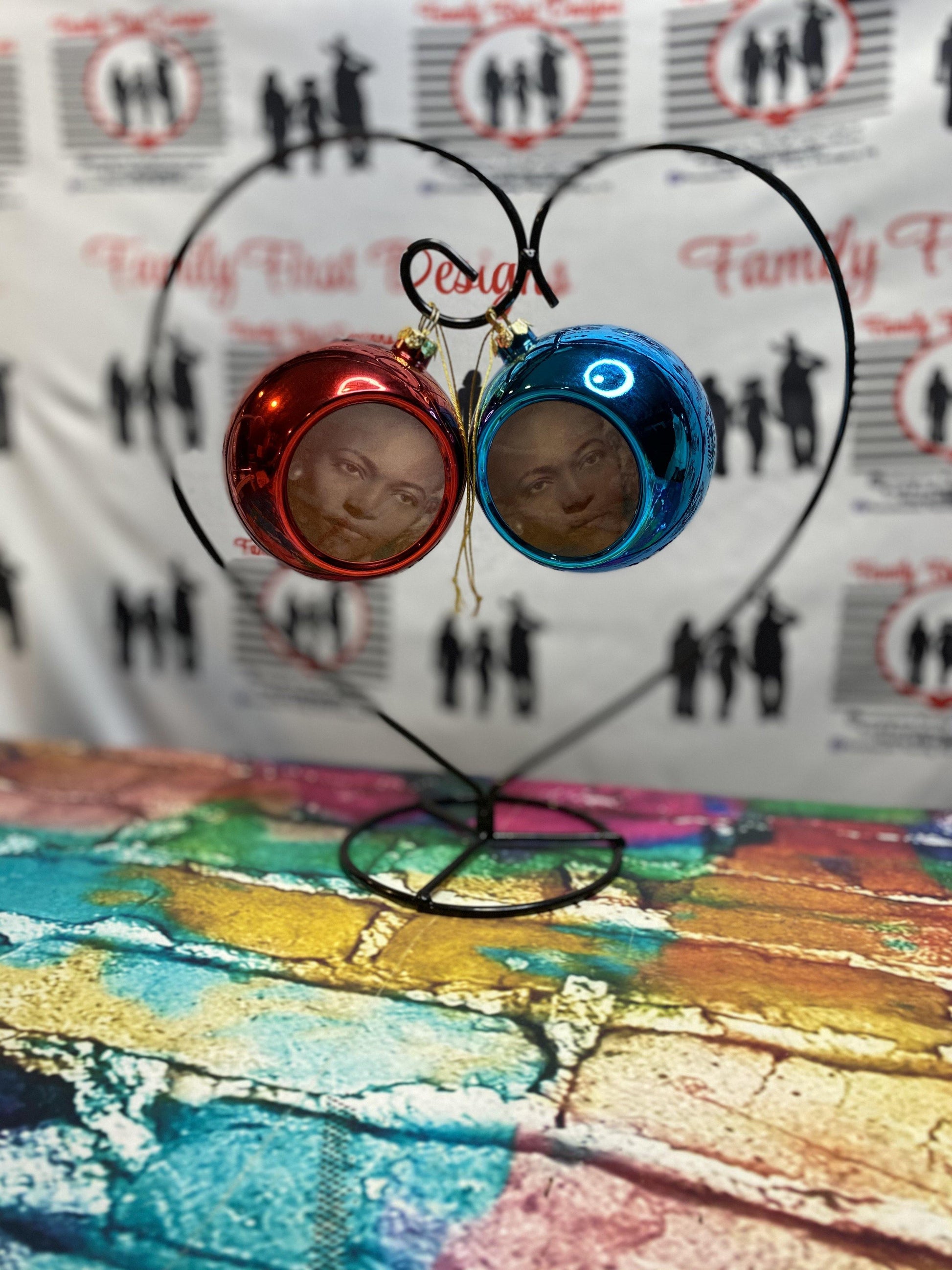 3” Photo Holiday Bulb Ornament - Family First Designs LLC