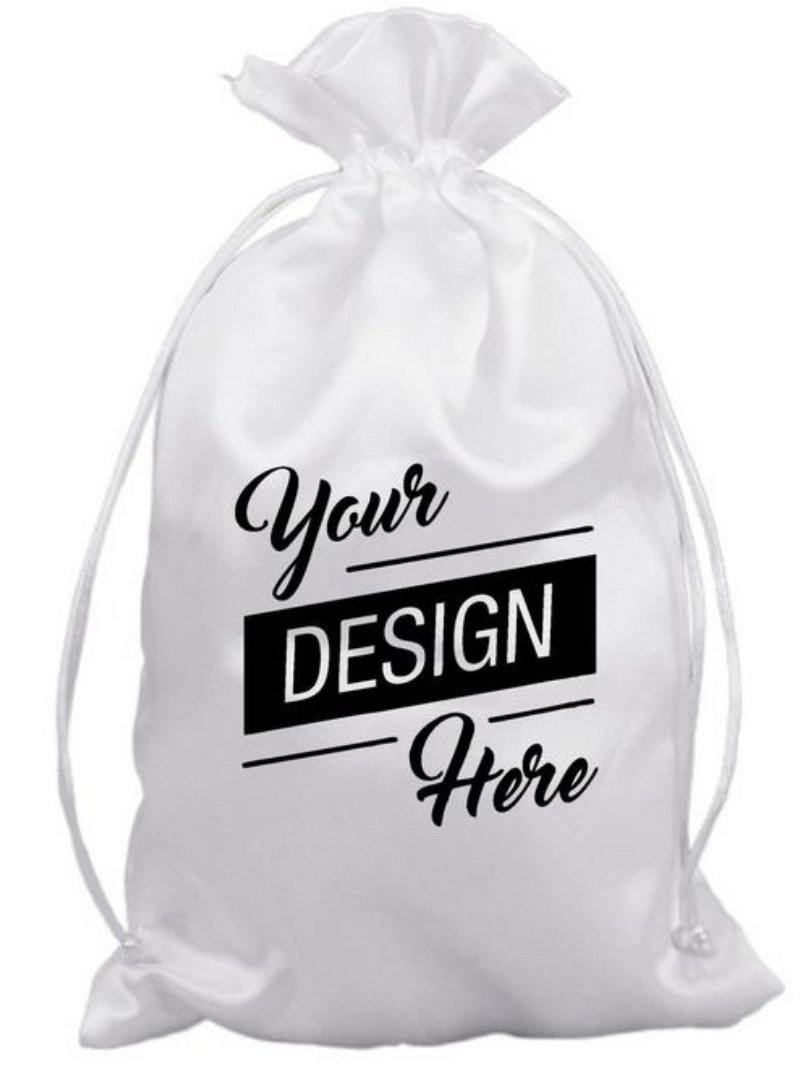 Custom Satin Bag - Family First Designs LLC