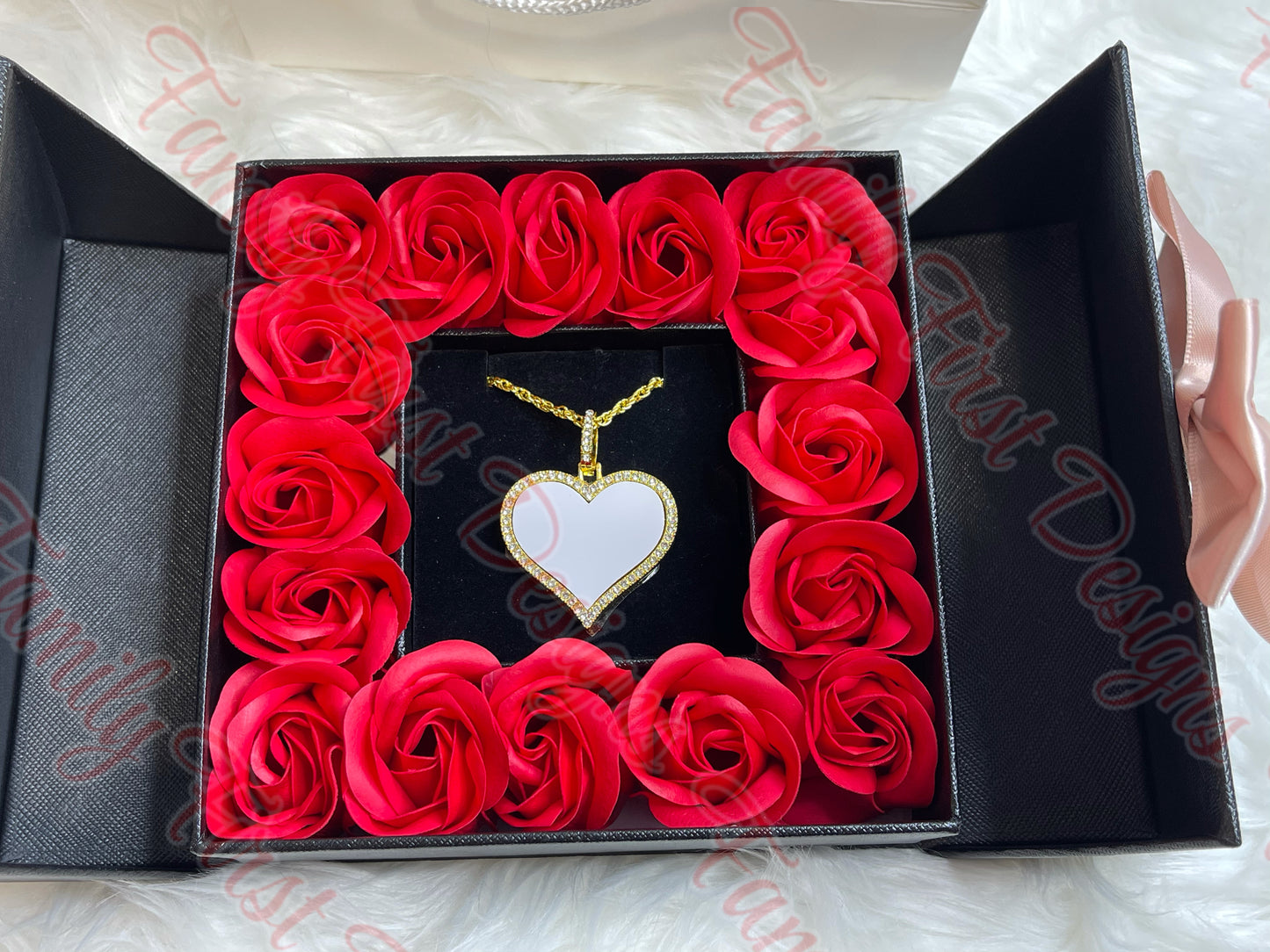 Soap Rose Jewelry Gift Box