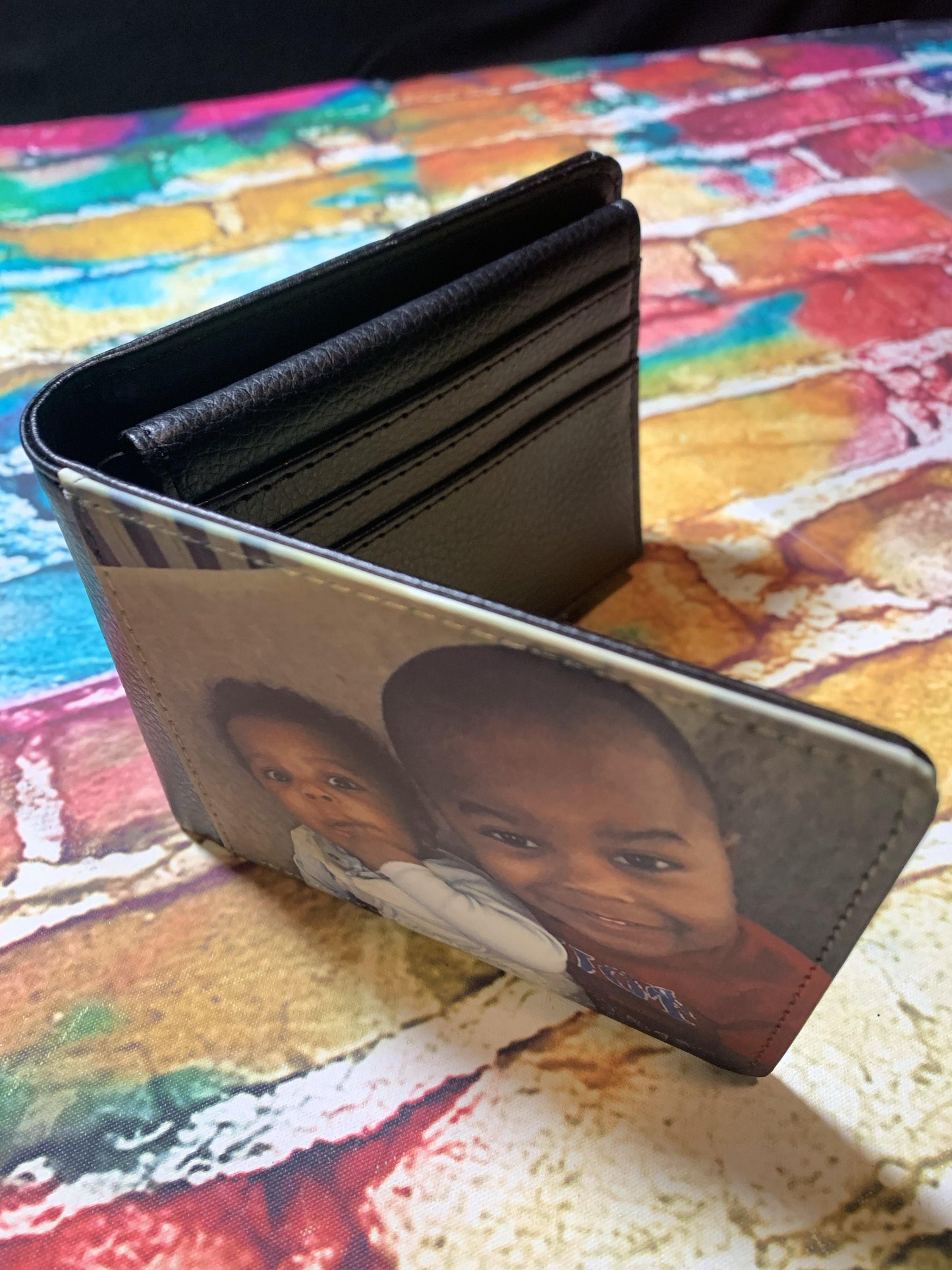 Men’s Photo Wallet - Family First Designs LLC