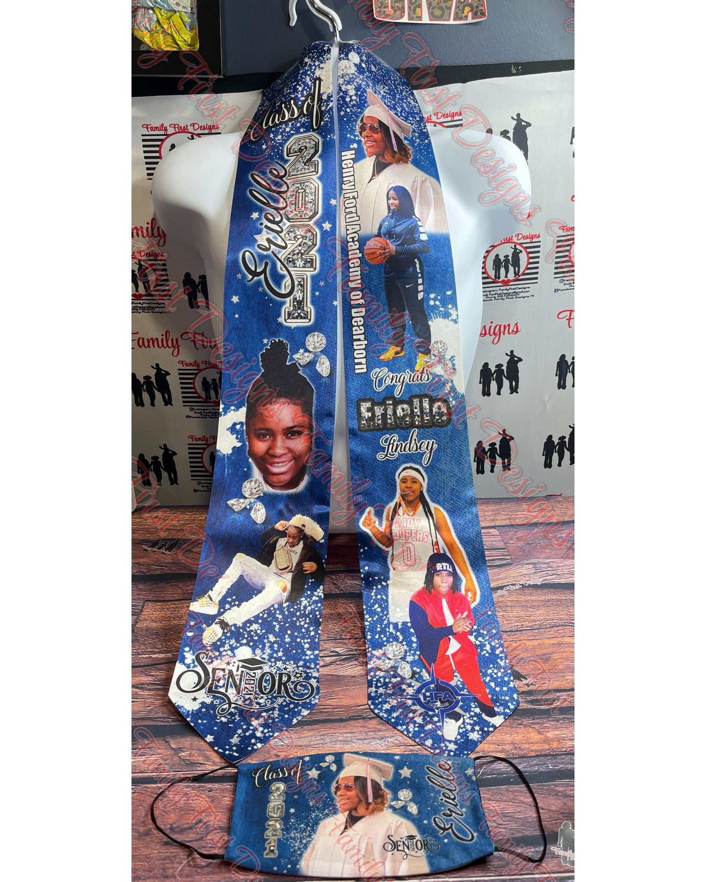 Custom Graduation Stole