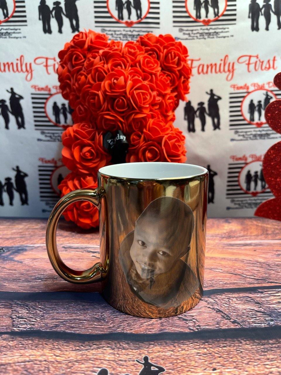 Custom Shiny Mug - Family First Designs LLC