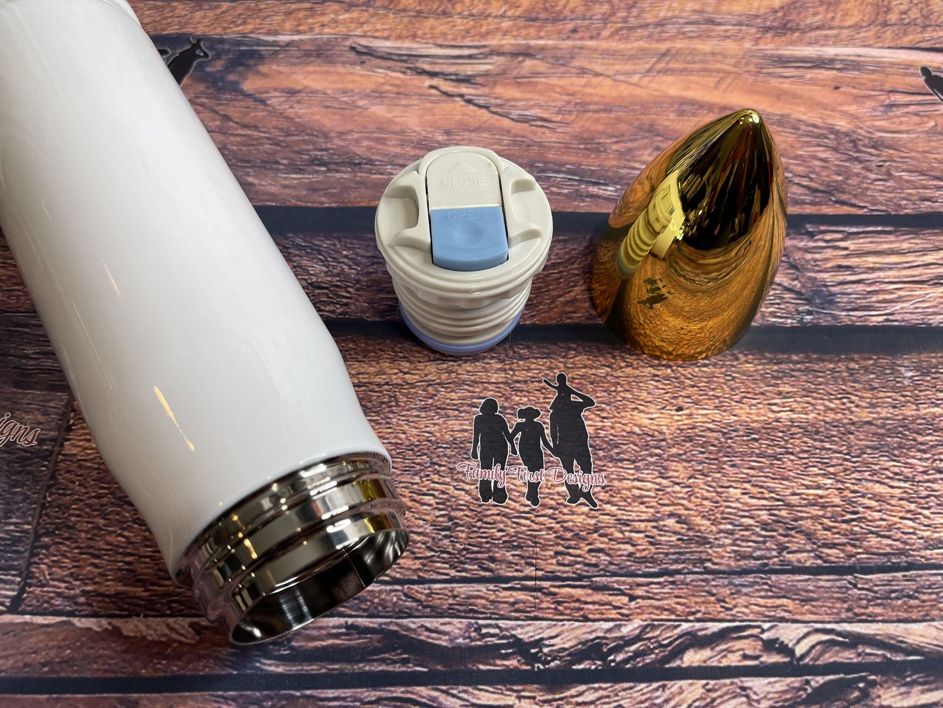 17 oz. Custom Bullet Tumbler - Family First Designs LLC