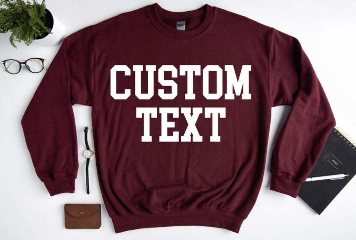 Custom Adult Sweatshirts & Hoodies