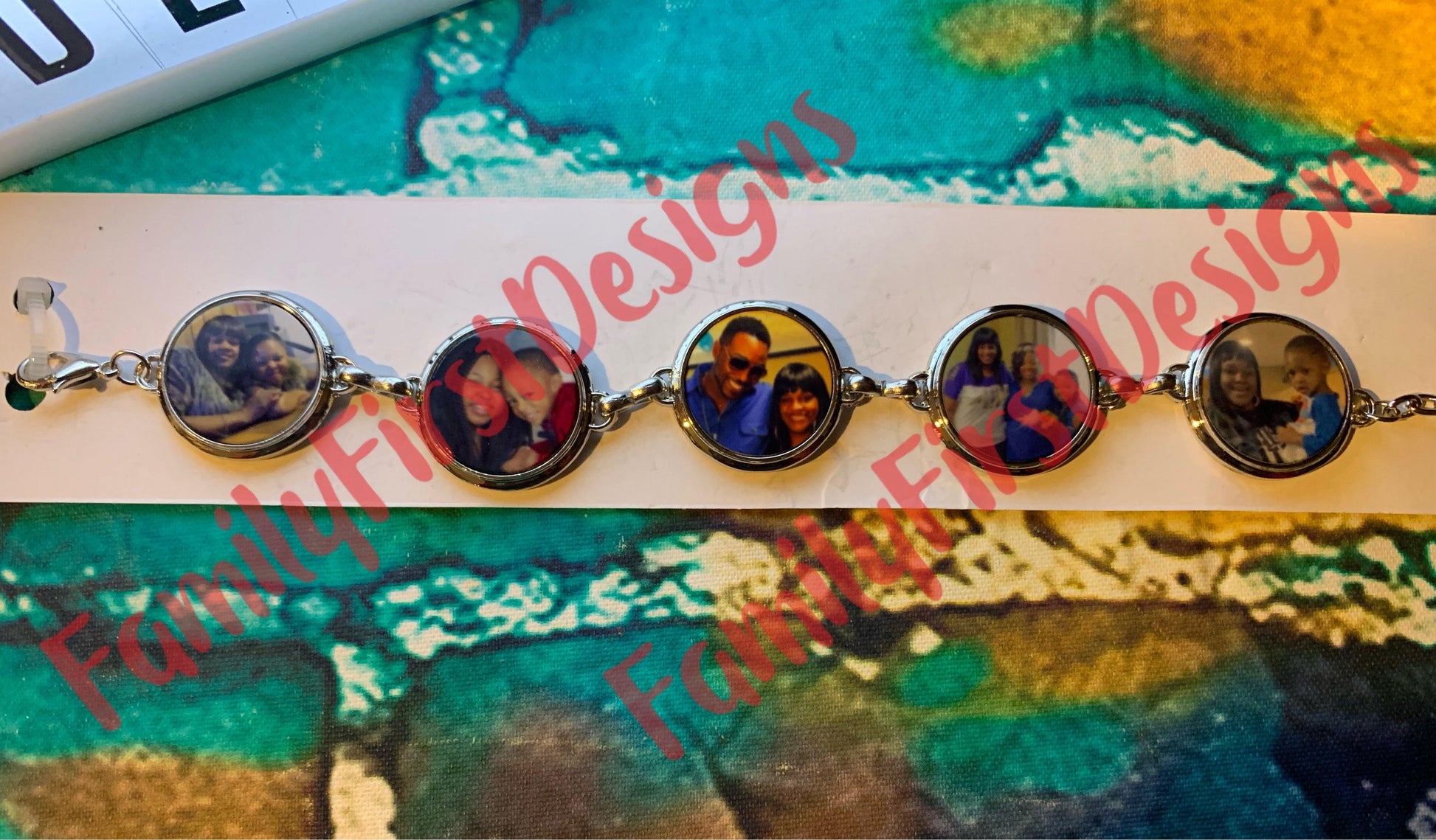 Photo Charm Bracelet - Family First Designs LLC