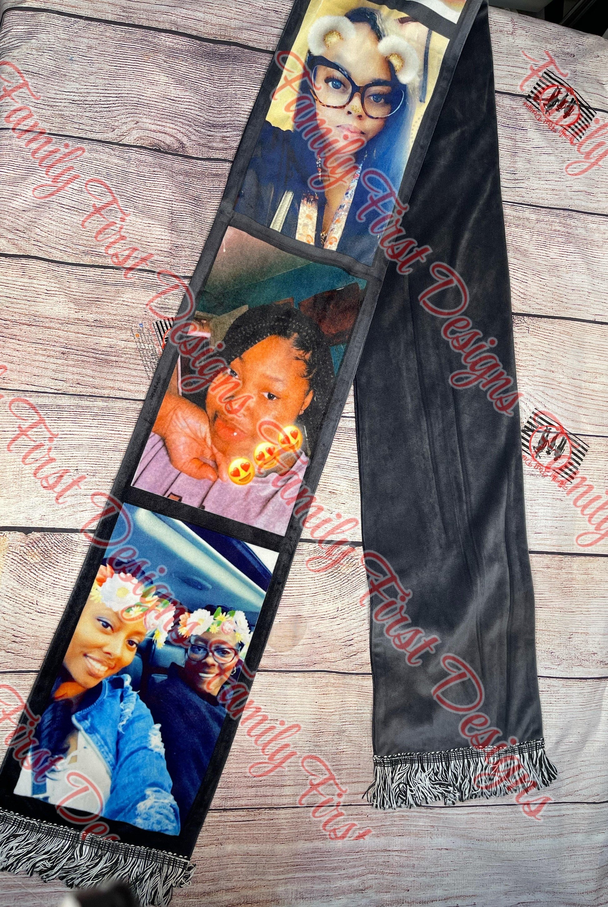 Photo Panel Scarfs - Family First Designs LLC