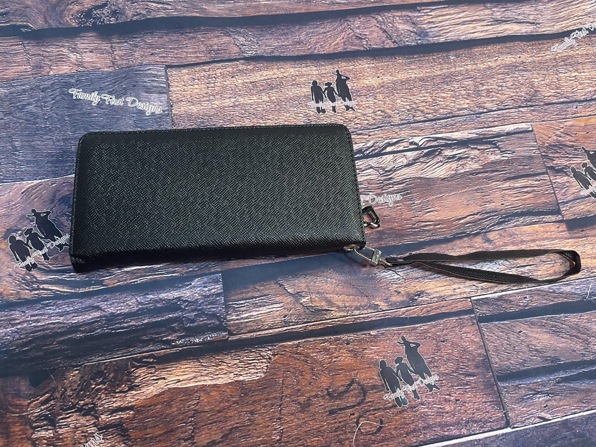 Women's Custom Wallet Wristlet - Family First Designs LLC