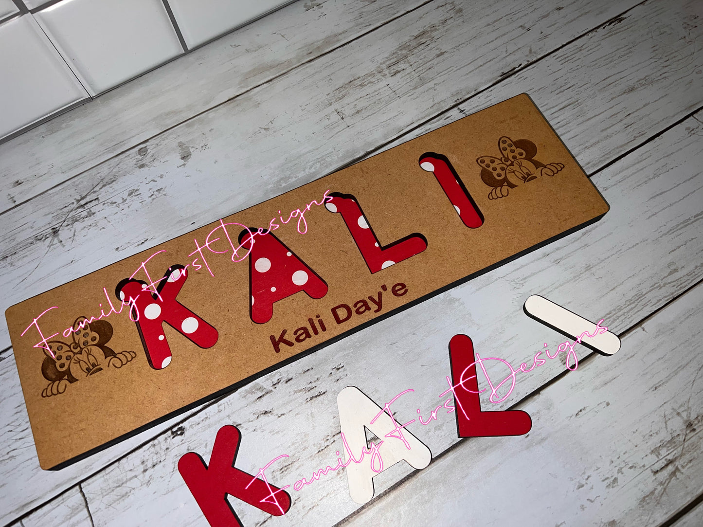 Wooden Name Puzzle