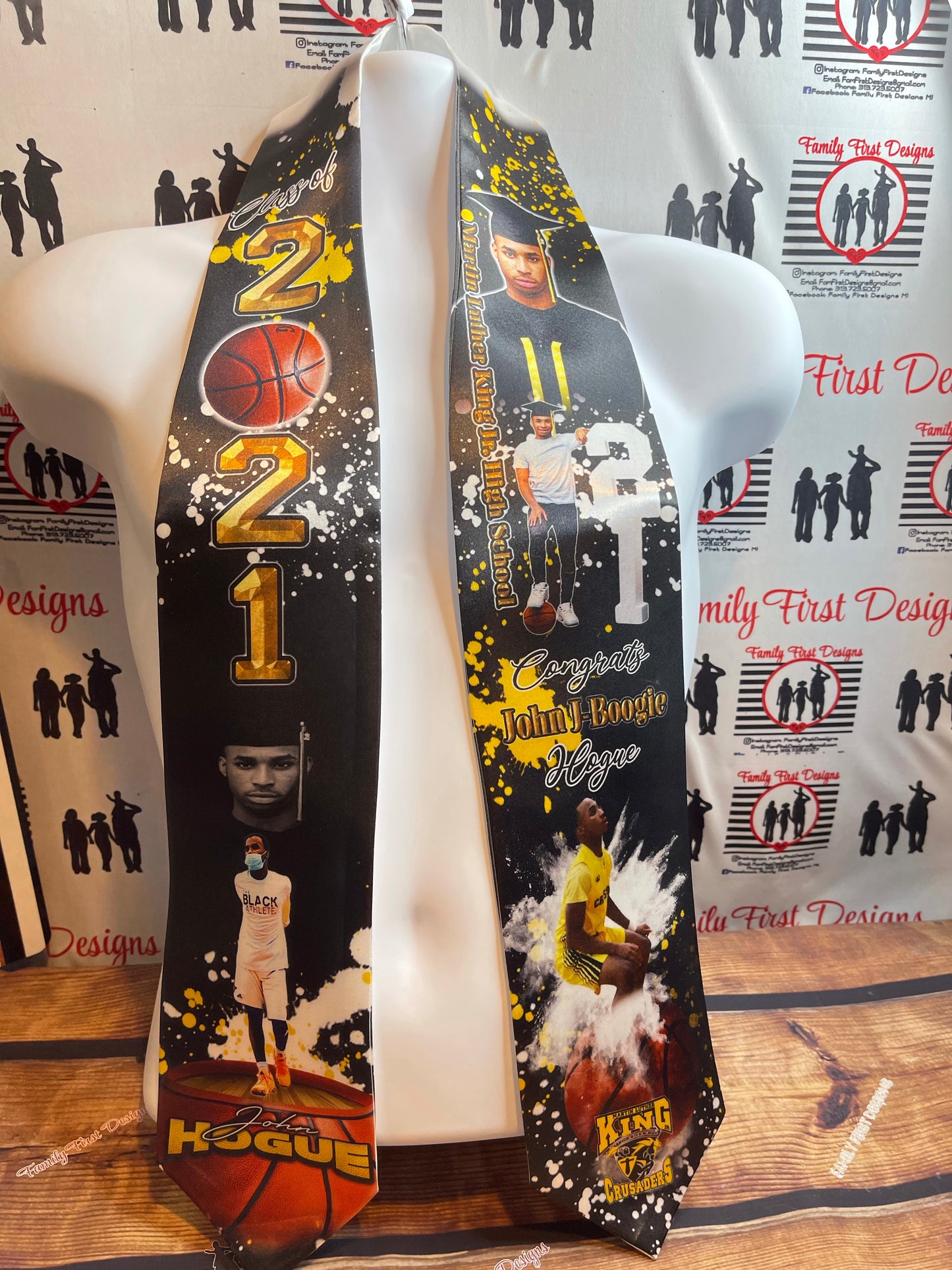Custom Graduation Stole
