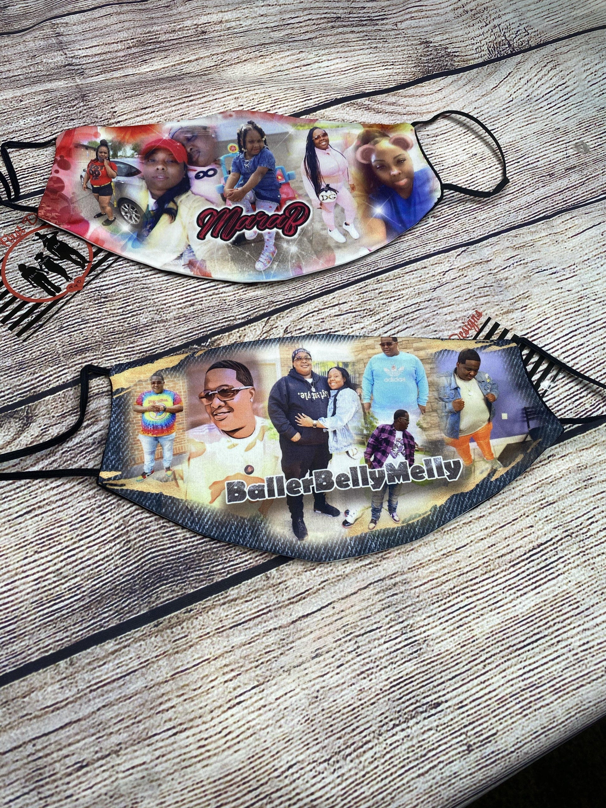 Custom Adult face cover - Family First Designs LLC