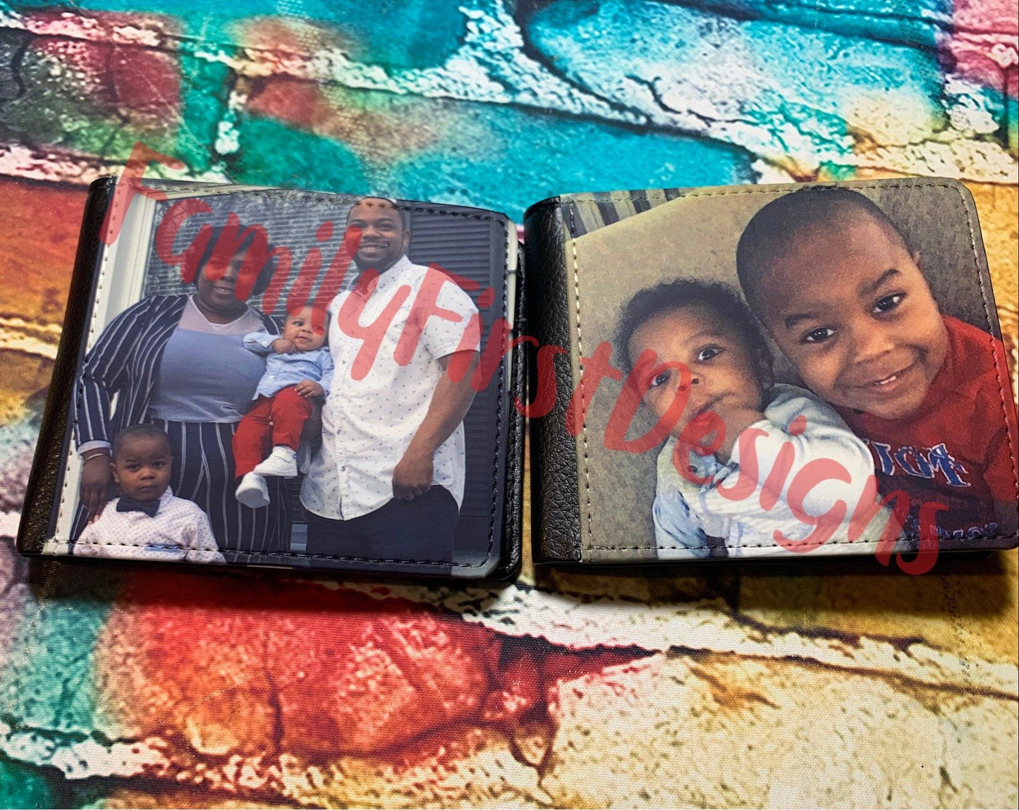 Men’s Photo Wallet - Family First Designs LLC