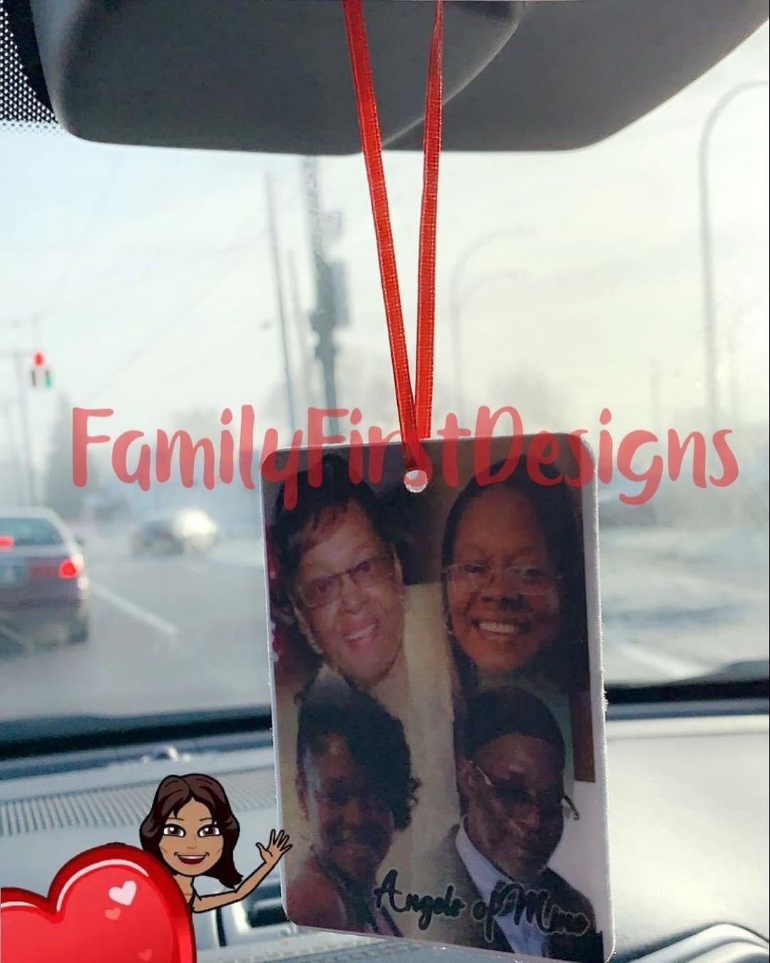 Photo Air Freshener - Family First Designs LLC