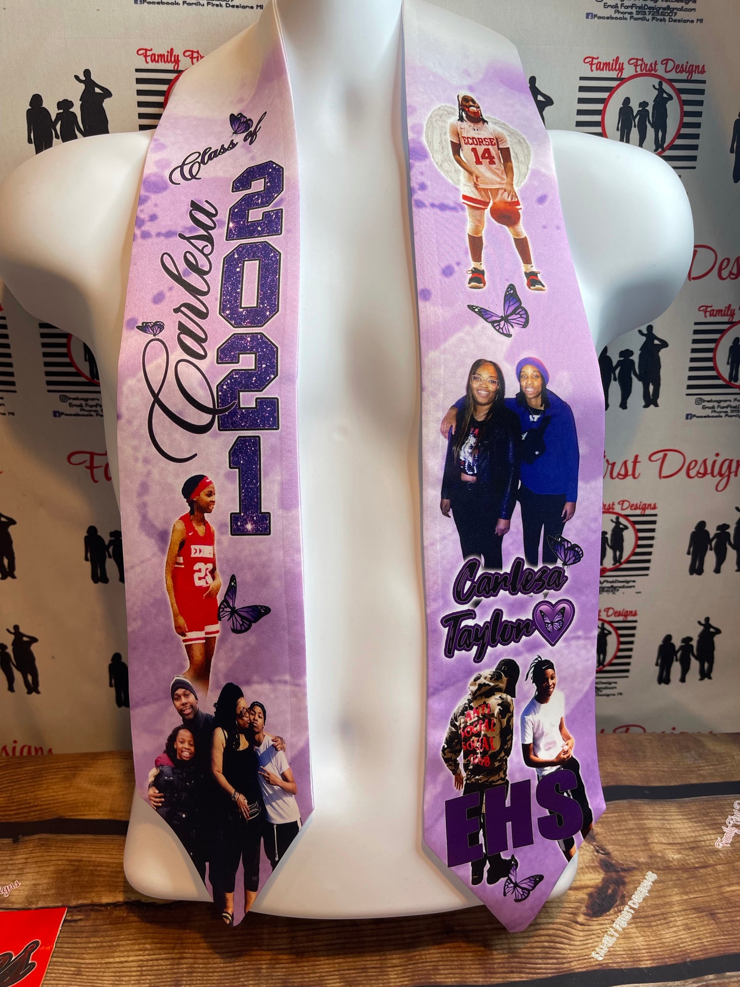 Custom Graduation Stole