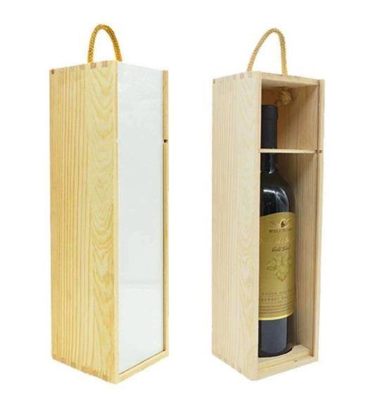 Photo Wine Box - Family First Designs LLC