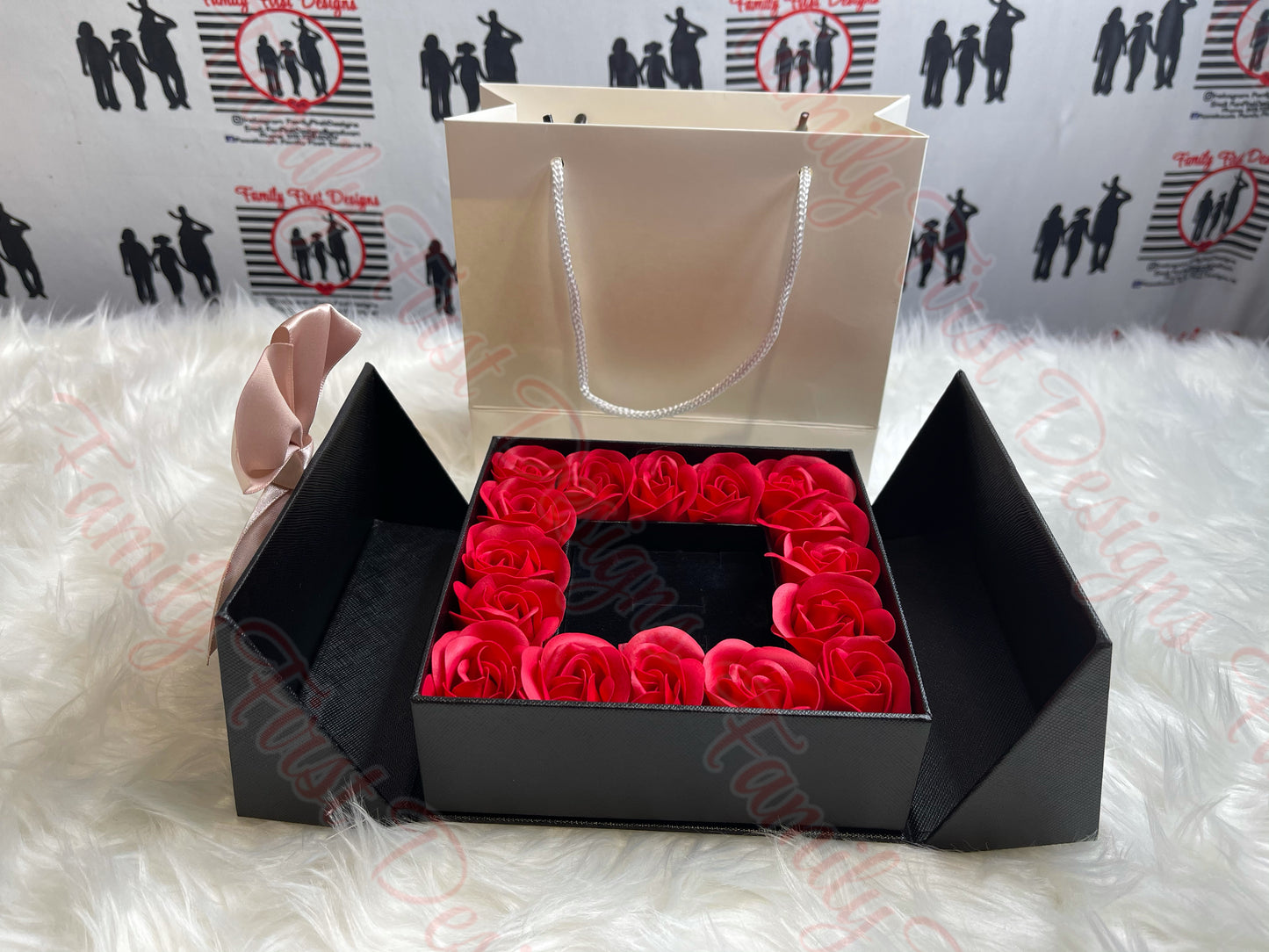 Soap Rose Jewelry Gift Box