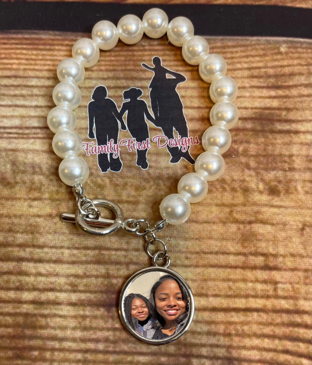 Pearl Photo Bracelet