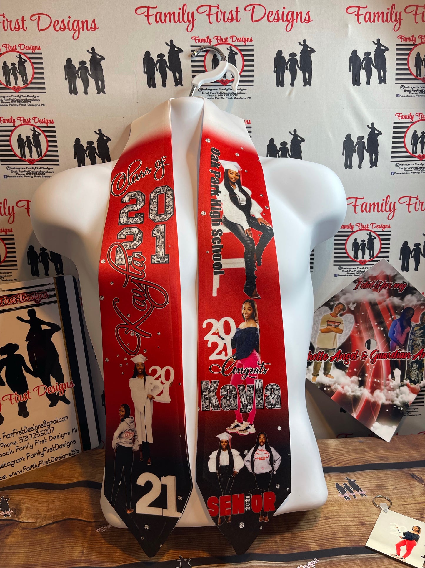 Custom Graduation Stole