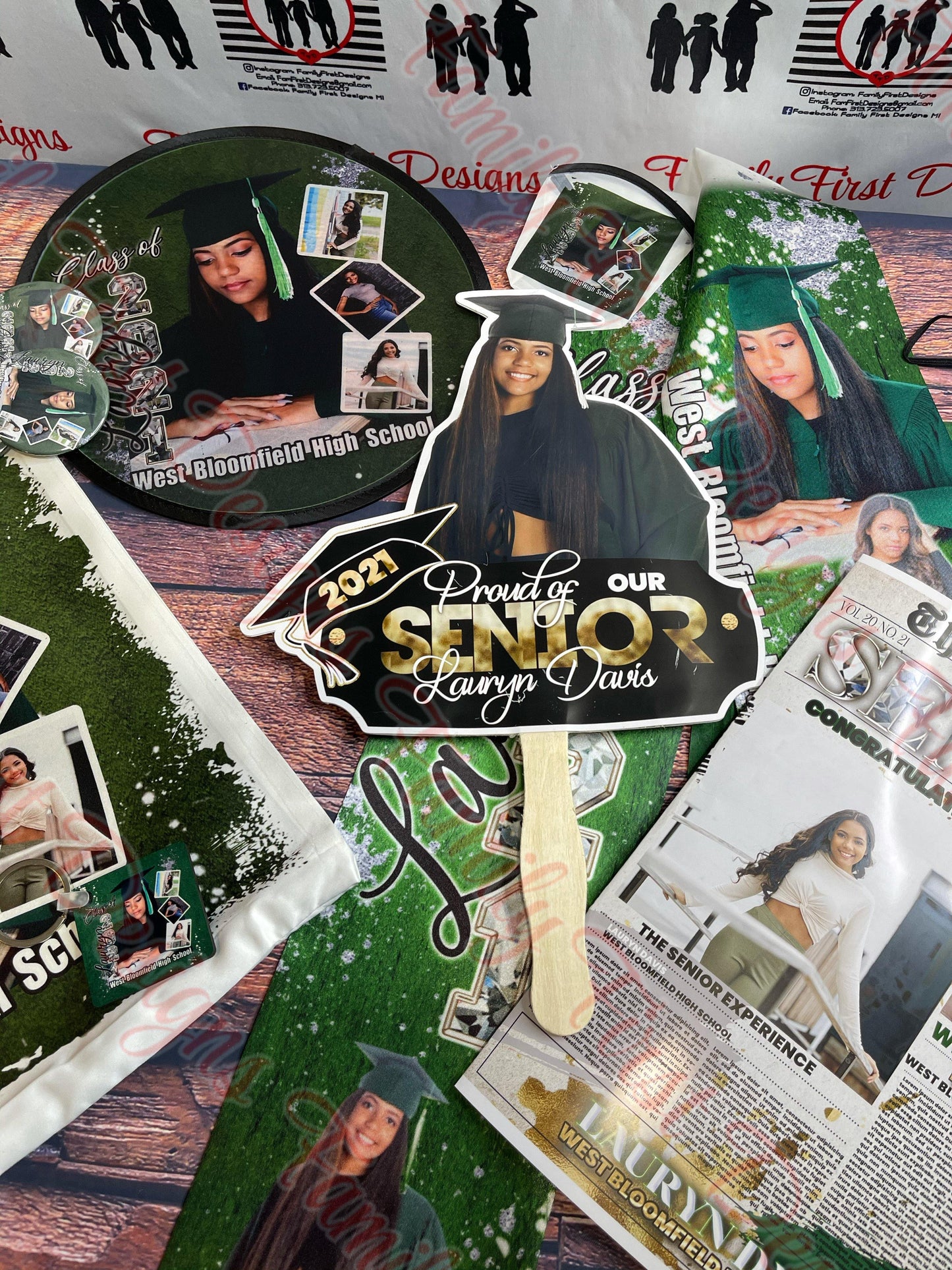 Custom Graduation Bundle - Family First Designs LLC