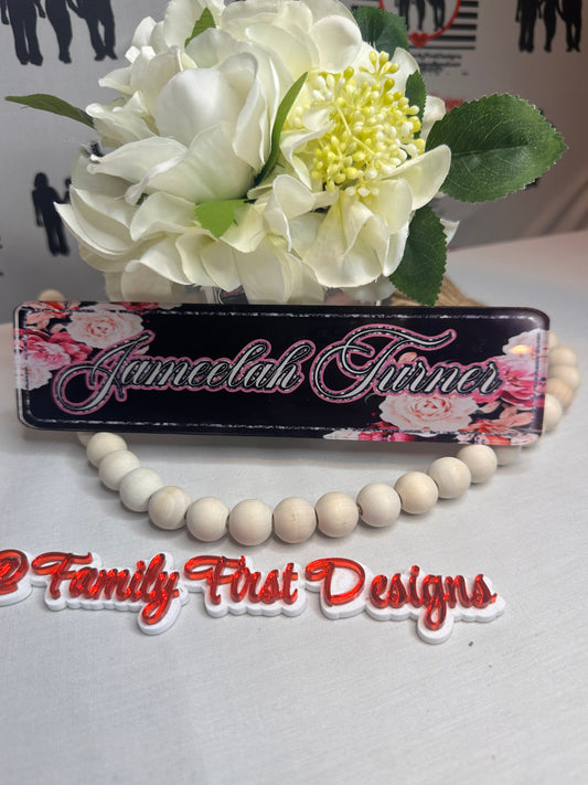 Custom Engraved Acrylic Name Plate