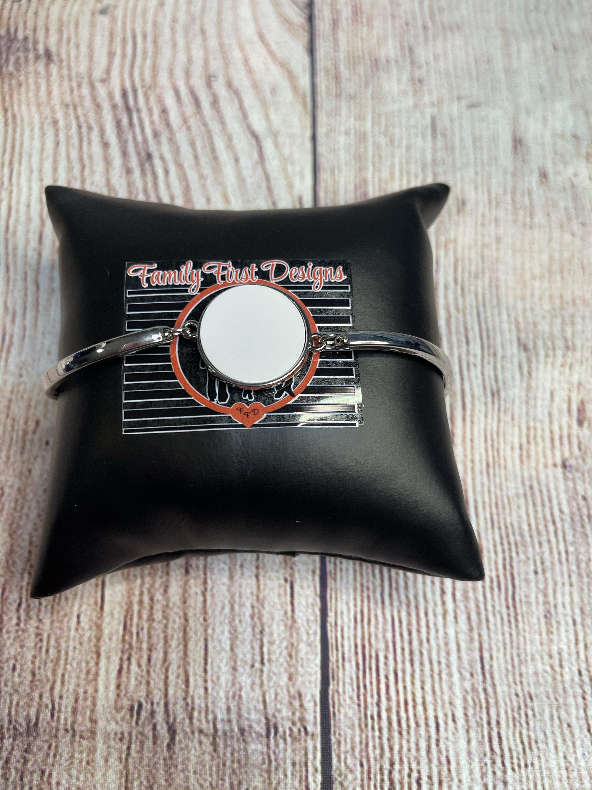 Heart Snap Photo Bracelets - Family First Designs LLC