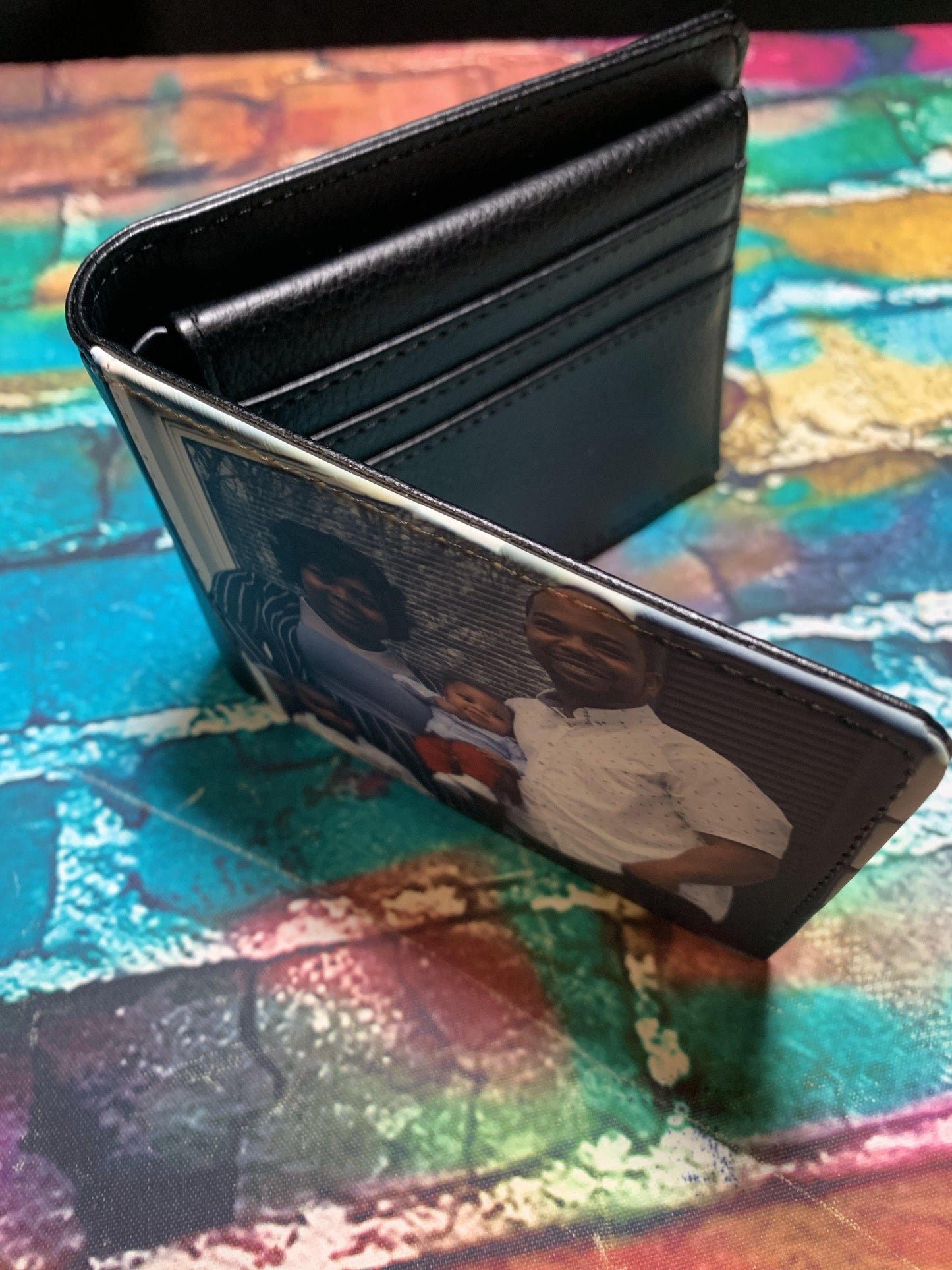 Men’s Photo Wallet - Family First Designs LLC