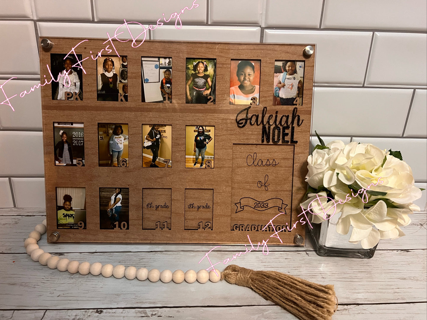 Personalized School Years Frame