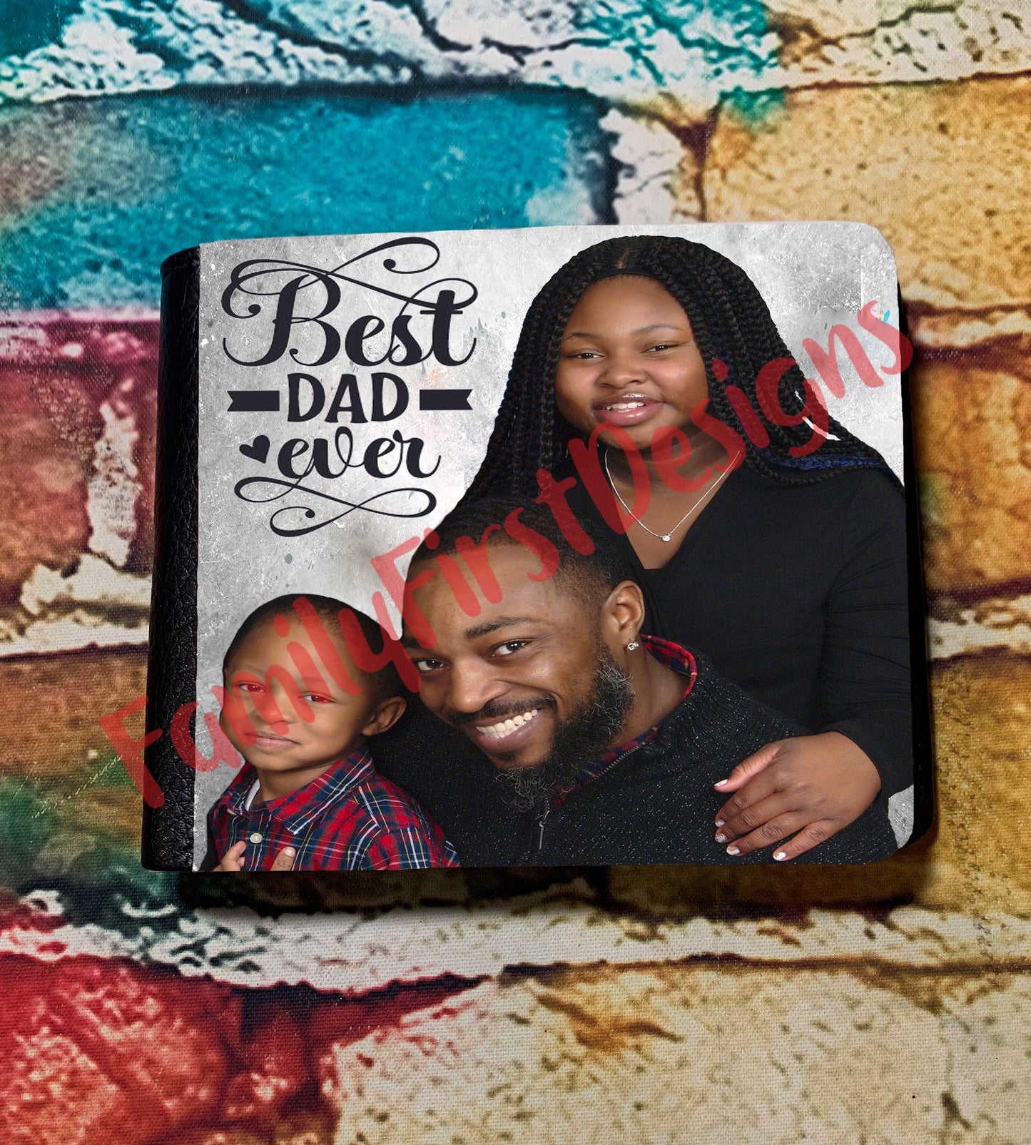 Men’s Photo Wallet - Family First Designs LLC