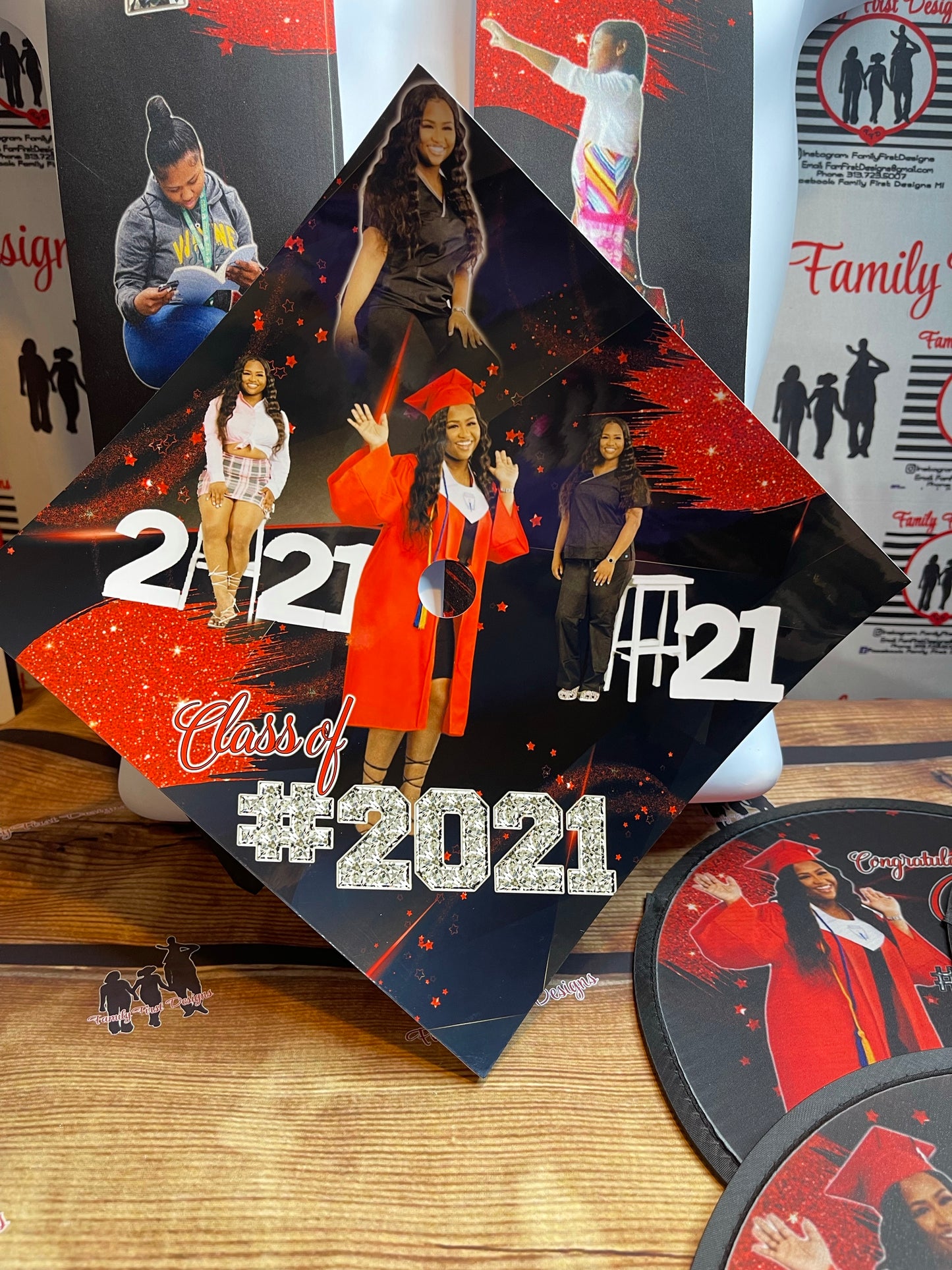 Custom Graduation Cap Topper