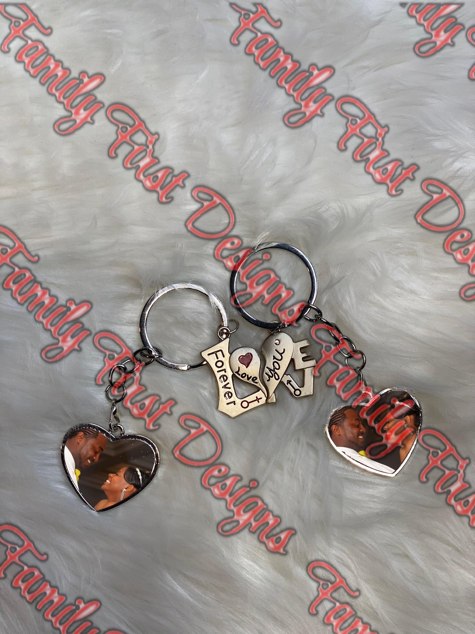 Family First Designs LLC Custom Key Chains 2.5” Single Sided MDF